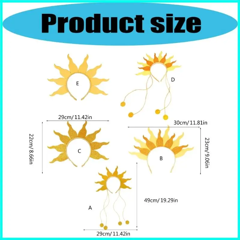 Bandage feu Band Halloween Bandeau rave Party Accessoires Sun Bandbands