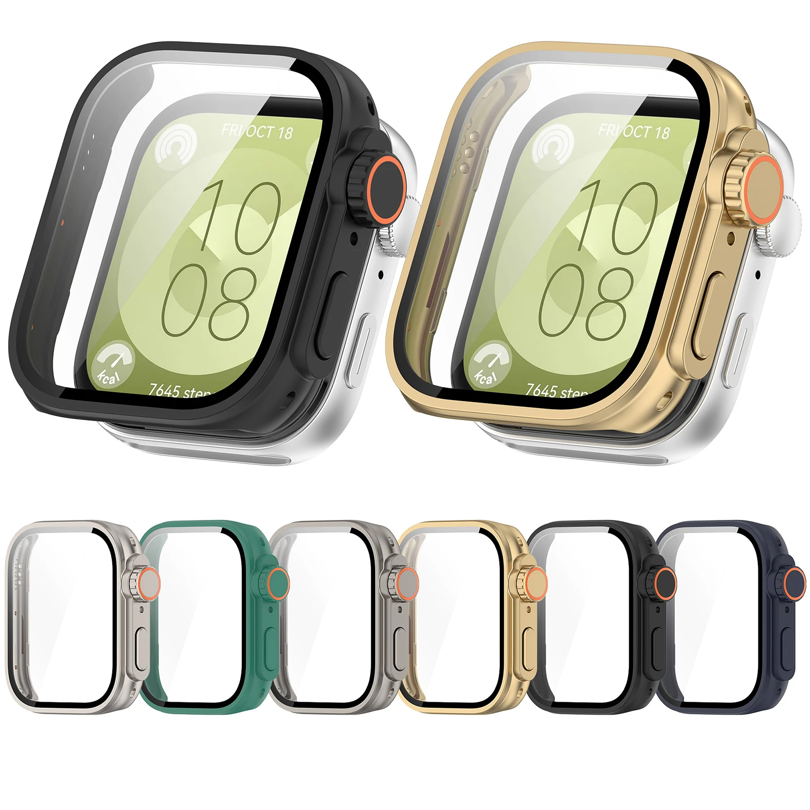 for Huawei Watch Fit 3 Cover 2 in 1 Full Protection Film