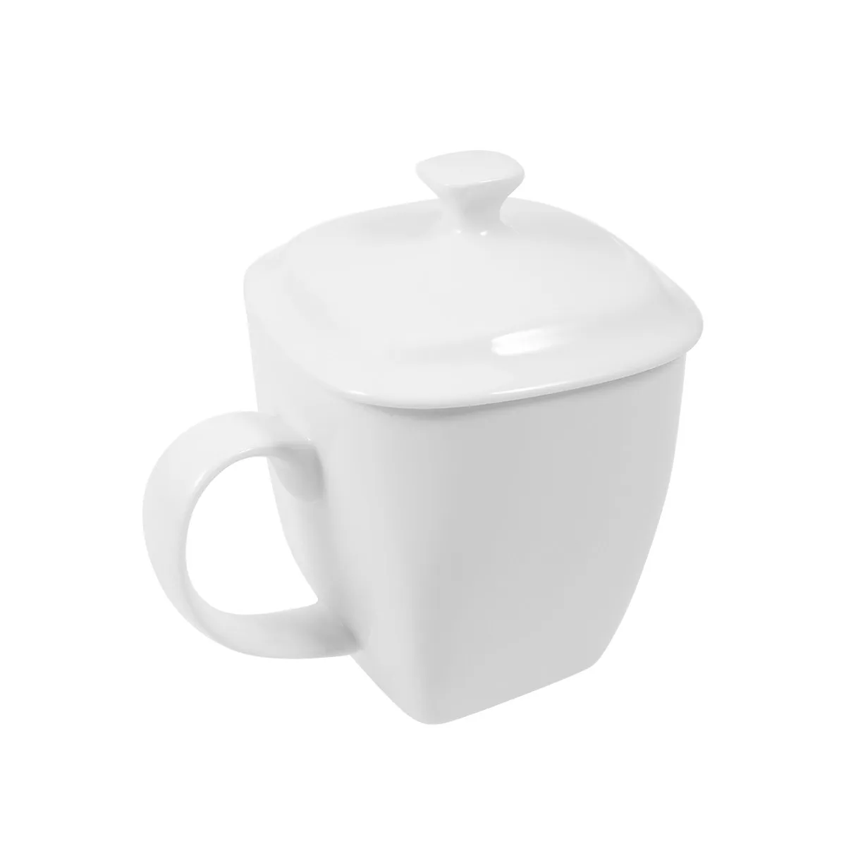 Bone China Pure White Large Coffee Milk Tea Mug 501-600Ml Ceramic Eco-Friendly Mugs for Tea Coffee Milk Juice Mugs