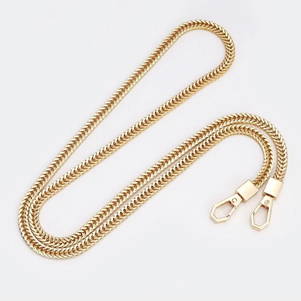 Durable Metal Alloy Bag Chain Fashion Shoulder Bag Straps DIY 7mm Handbag Handle Chain Women Purse Chain Belt Bag Chains