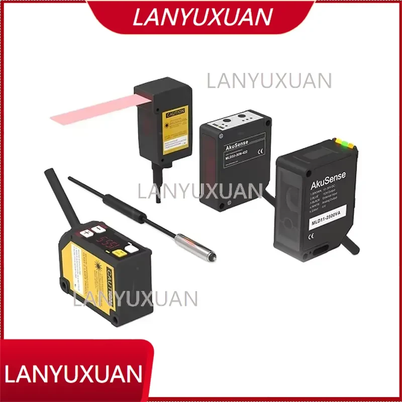 distance sensor measuring industrial sensor digital display safety protection 50m length measurement electronic sensor