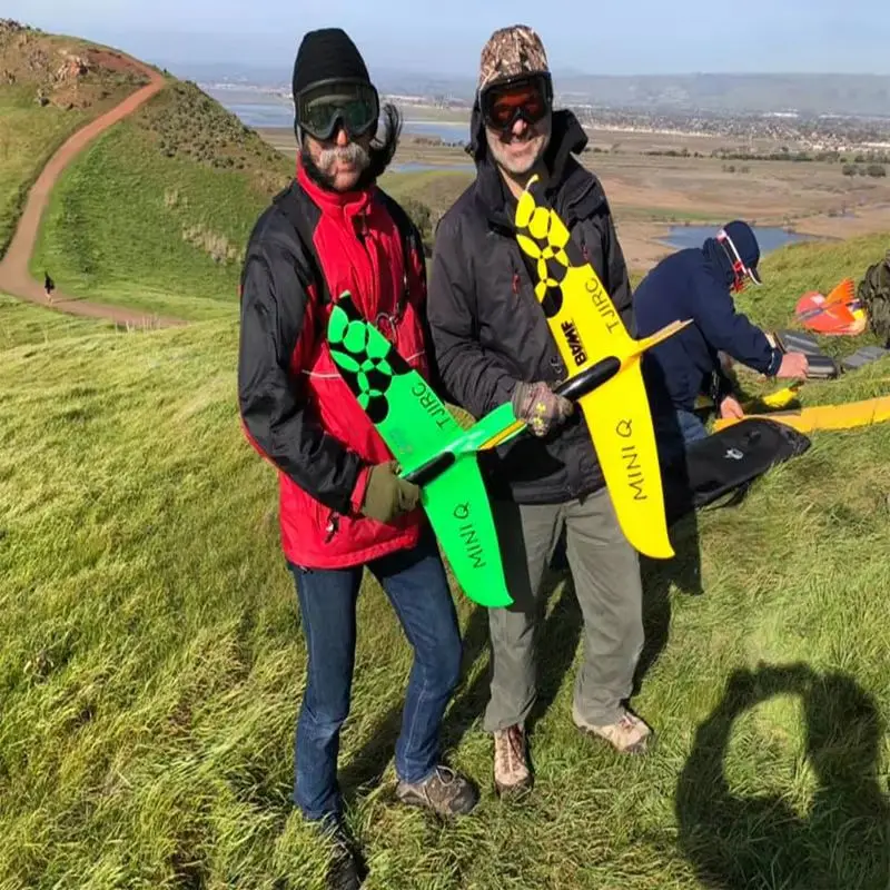 Tjirc-おもちゃの飛行機ギフト,800mm,ミニqキット,ラジオコントロール,コンポジットグライダー,新品