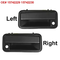 Left Door Handle 15742229 Right Car Door Lock 15742230 Exterior for Chevrolet GMC /Suburban/ Yukon /Cadillac/ Escalade