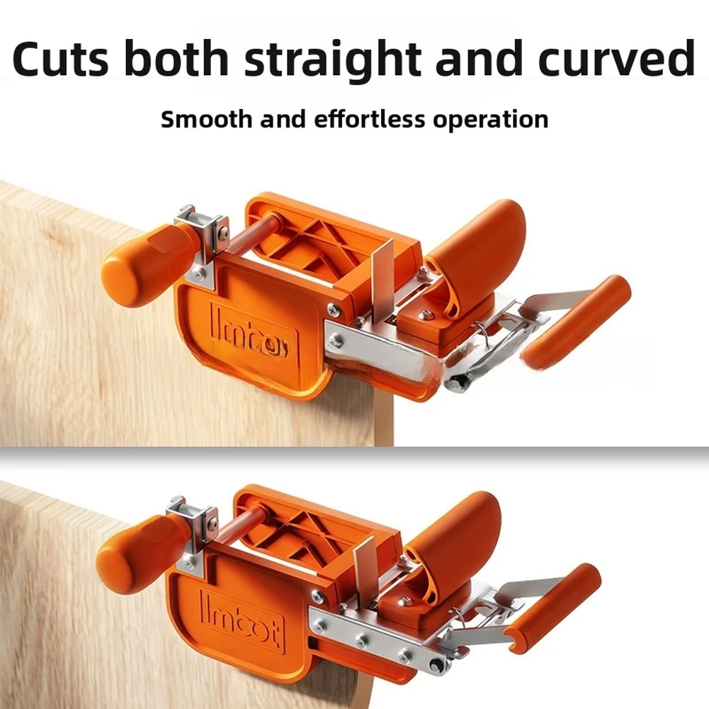 Edge Banding Trimmer for DIY Enthusiasts and Professionals Alike Handles Straight and Gentle Curves Effectively