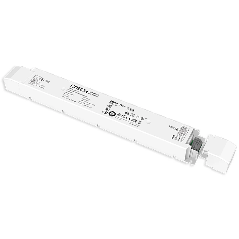 Imagem -06 - Linear Dali Escurecimento Transformação de Iluminação Led Driver Entrada Push Dim Ajustável Branco Rgbw 220240v 150w 24v Dali Dt8 Dim & ct Cct Cct Cct