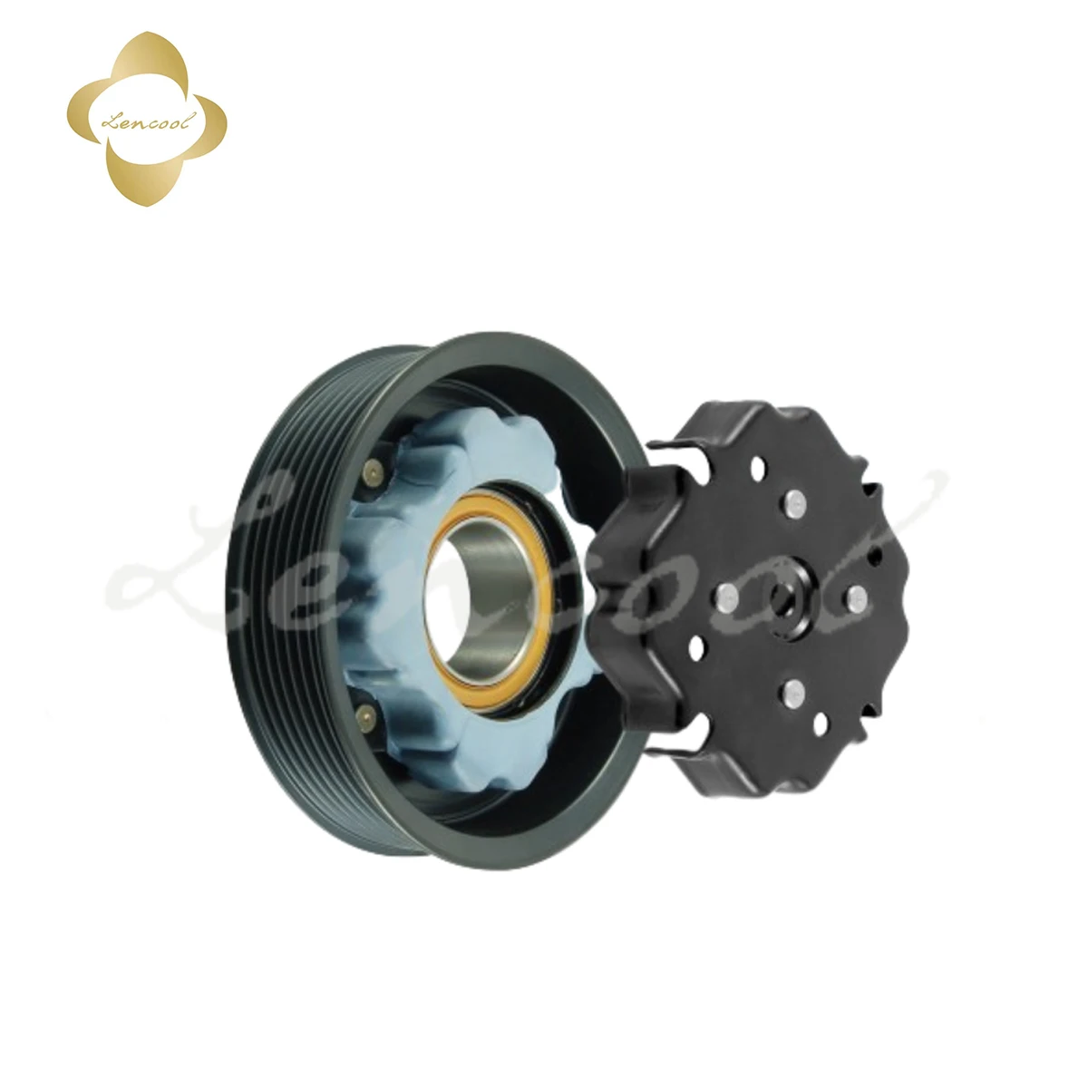 

AC A/C Air Conditioning Compressor Clutch Pulley FOR AUDI A4 A6 A8 Q7 4E VW PHAETOT PORSCHE CAYENNE 4E0260805F 4E0260810