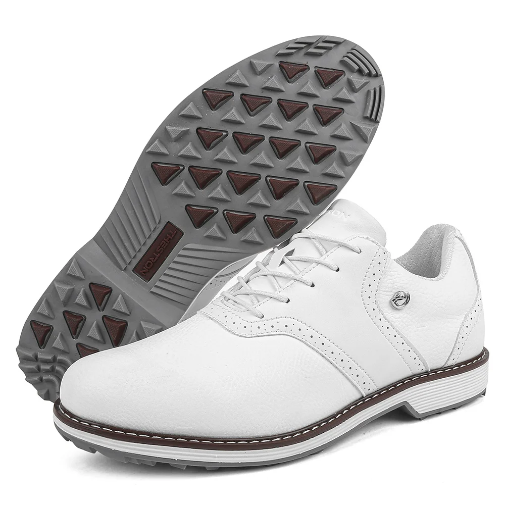 Professionelle Golfschuhe für Herren und Damen, 6 Spikes, rutschfest, leicht, bequem, Golfschuhe, Outdoor-Training, Golfschuhe, Größe 36–47