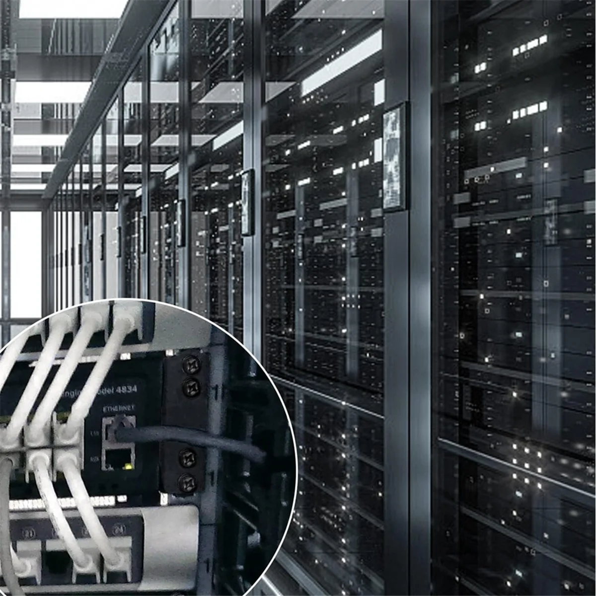 Computador Rack Mount Cage Parafusos e Anilhas, Rack Mount, Gabinete de Servidor, M6 x 16mm, 50pcs