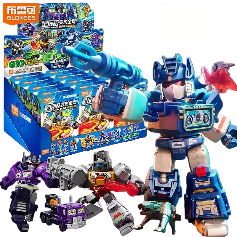 

Новые трансформеры BLOKEES Grimlock Soundwave, сборочный блок, модель трансформатора 3, мобильная защитная игрушка, детский подарок