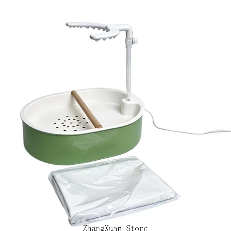 Moving Bath for Small Pet Birds with Light Rinse Coverage Indoors 3XUF
