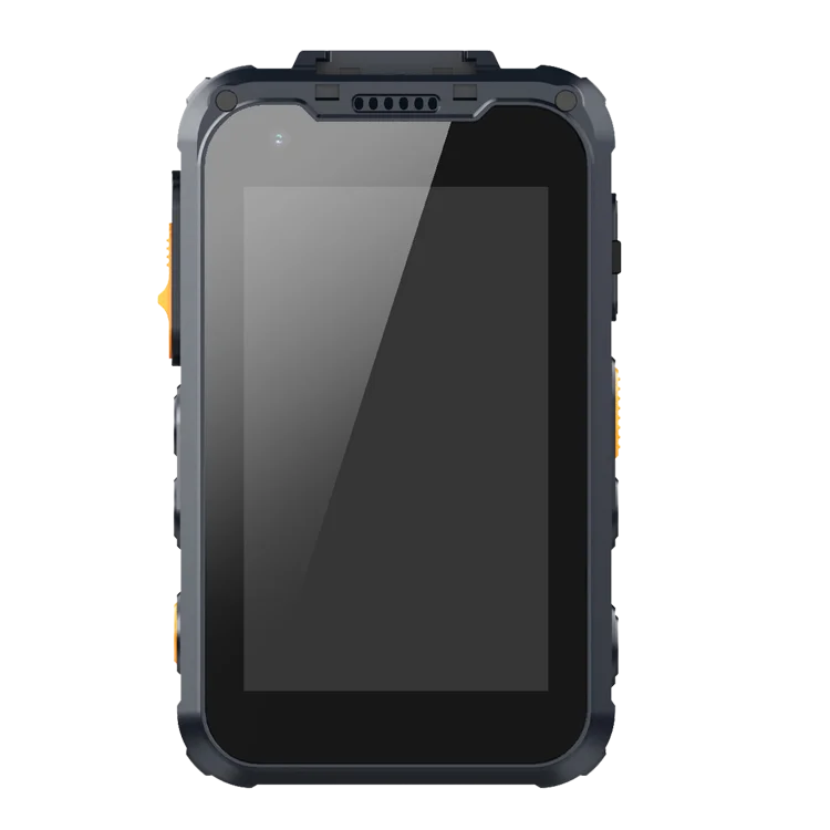 DVR Android Walkie Talkie PTT 2K 4G Body Worn with Live Stream RTSP AES256 Tracking SOS WiFi Body Cam Traffic - view 2