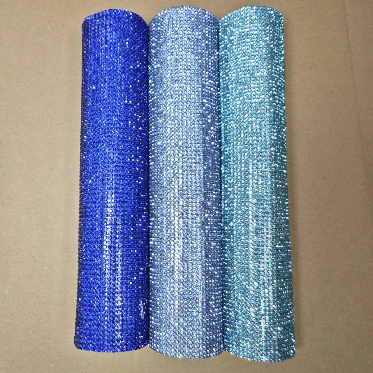 

Bling Bling Cover Sleeve For Wireless Handheld Microphone Outside Covering Blue Series