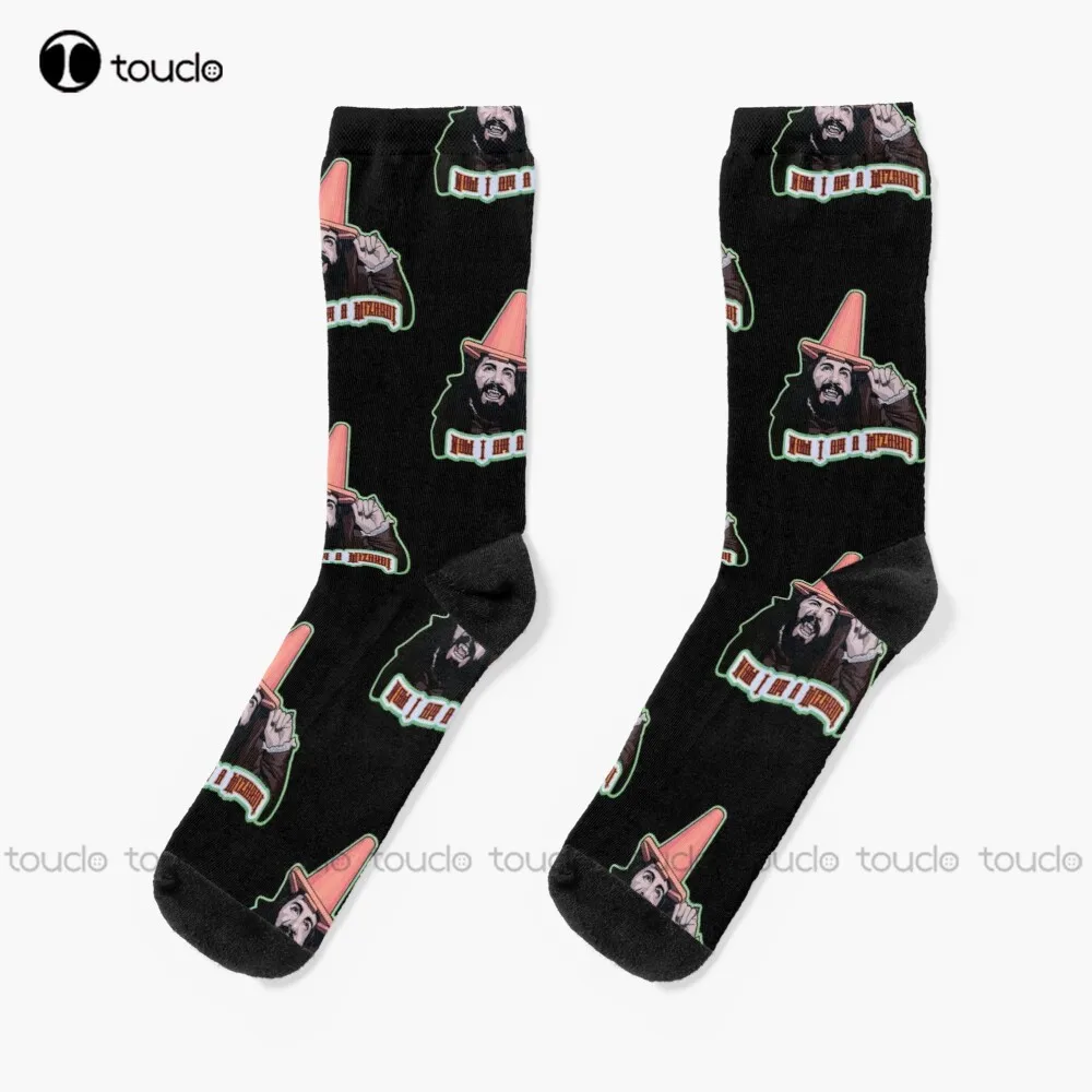 What We Do In The Shadows I Am A Wizardi Socks What We Do In The Shadows Men Socks Funny Art Streetwear Colorful Cartoon Socks