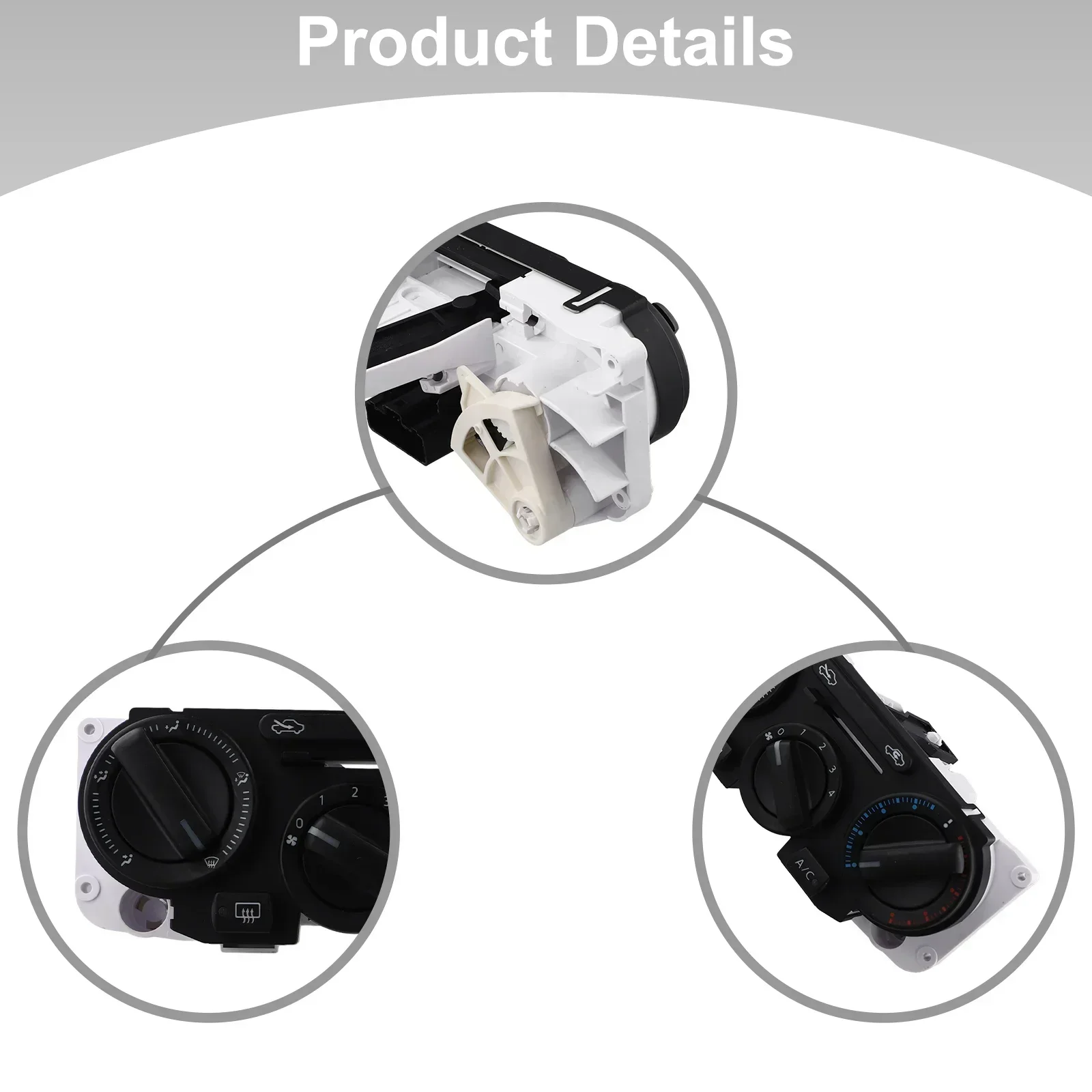 

2007-2015 Model A C Heater Control Vehicle Repair Black Plastic Material Easy Installation Process For Nissan Cars