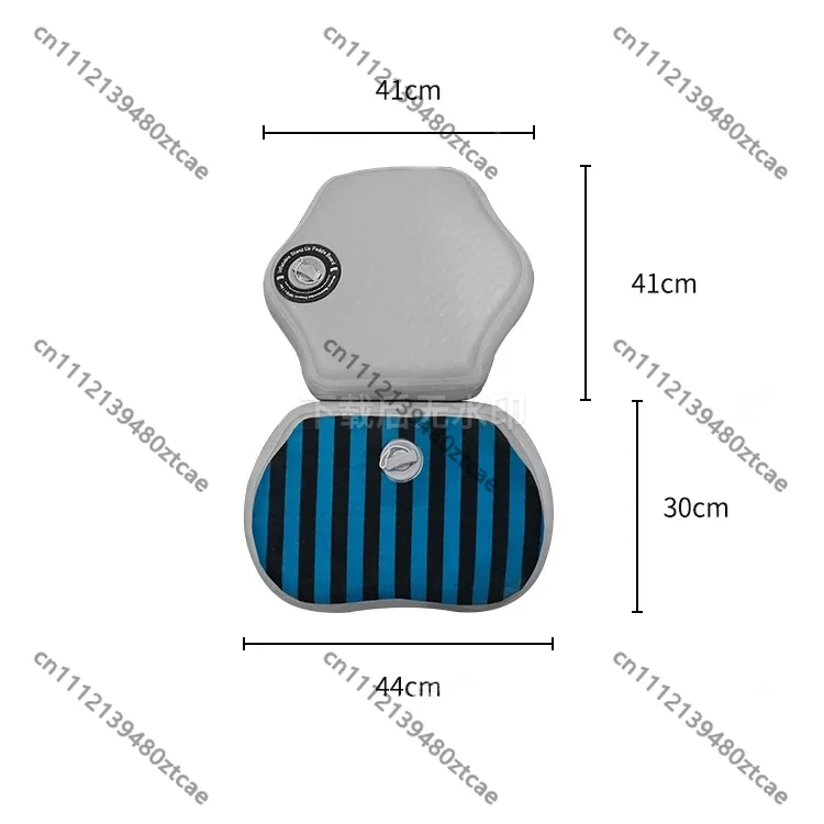 Inflatable PVC Surf Paddle Board Seat Waterproof Adjustable Backrest Cushion for Kayak Canoe Fishing Boat