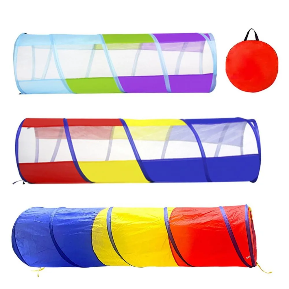 Crianças brinquedo jogar casa brinquedos presente de aniversário crianças tenda túnel brinquedos rastejando túnel brinquedos rastejando jogos sol túnel tenda