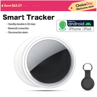 Smart Bluetooth GPS Tracker Airtag APP ITag Anti Lost Locator Pet Finder Air Tags for IOS Bluetooth disconnection reminder