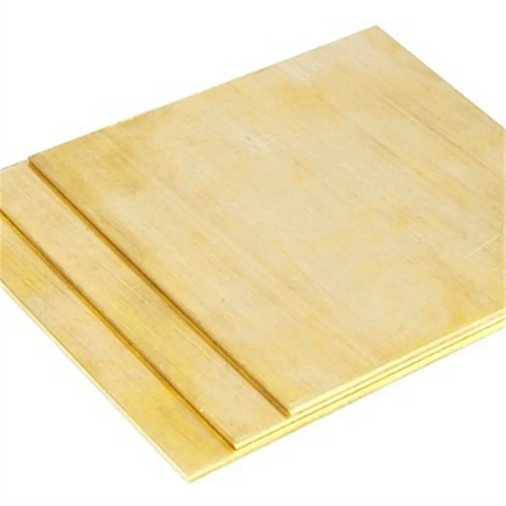 1PC Brass Strip Copper Sheet Foil 200 x 200 x 1mm 1.5mm 2mm 3mm Metal Thin Plate Latten 200 x 300 x 0.5mm