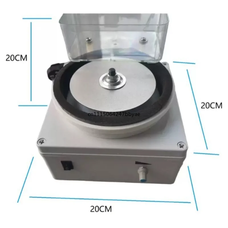 For 125mm Electric Water Cooled Flat Grinder Portable Sharpener Lapidary Diamond Grinding Machine For Stone Processing