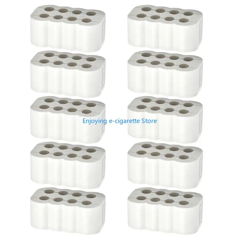 8-poliges ABS-Kabelführungsset für Desktop-Builds, Snap-Lock-Routing-Halter, 10er-Pack für eine saubere – Detail 3