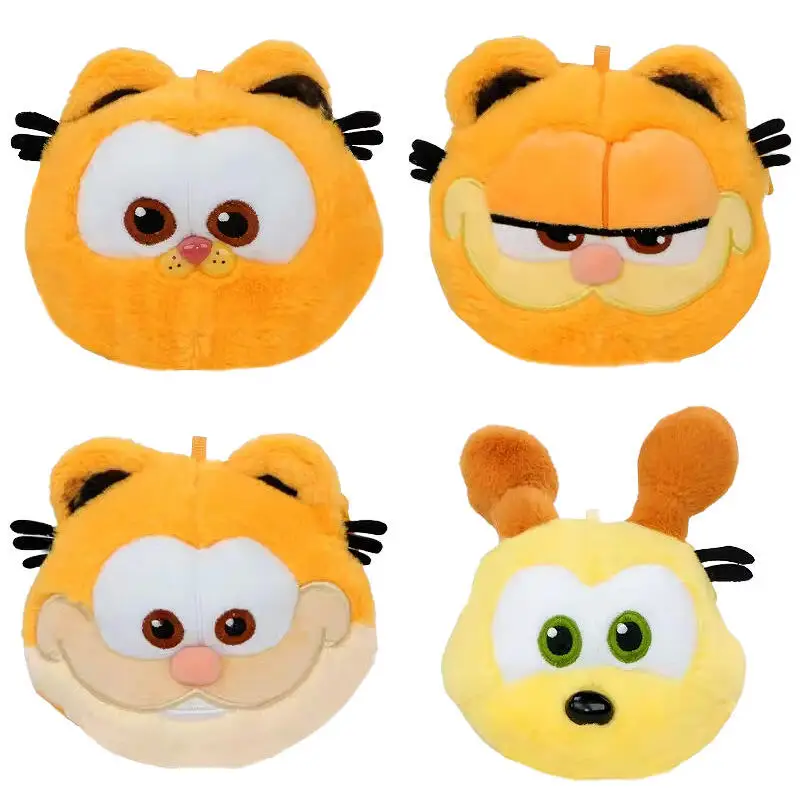 Garfield Niedlicher Ausdrucksanhänger, Cartoon-Plüschtier, Geldbörse, niedlicher Odie-Schlüsselanhänger, Anime-Plüsch-Geldbörse, Rucksack, Dekoration, Geschenke
