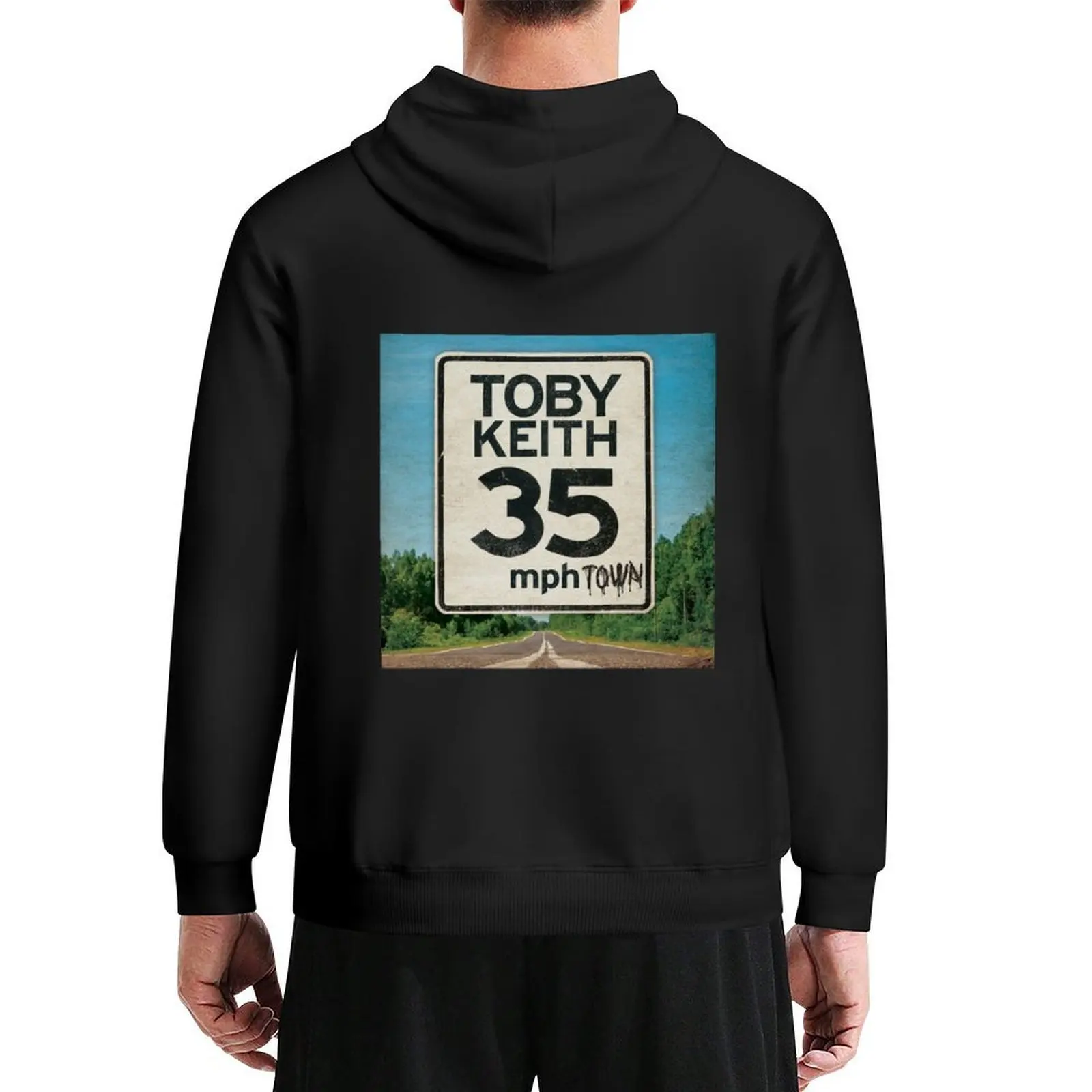 

Toby Keith 35 mph town Hoodie hooded shirt men wear fashion men mens clothes tracksuit