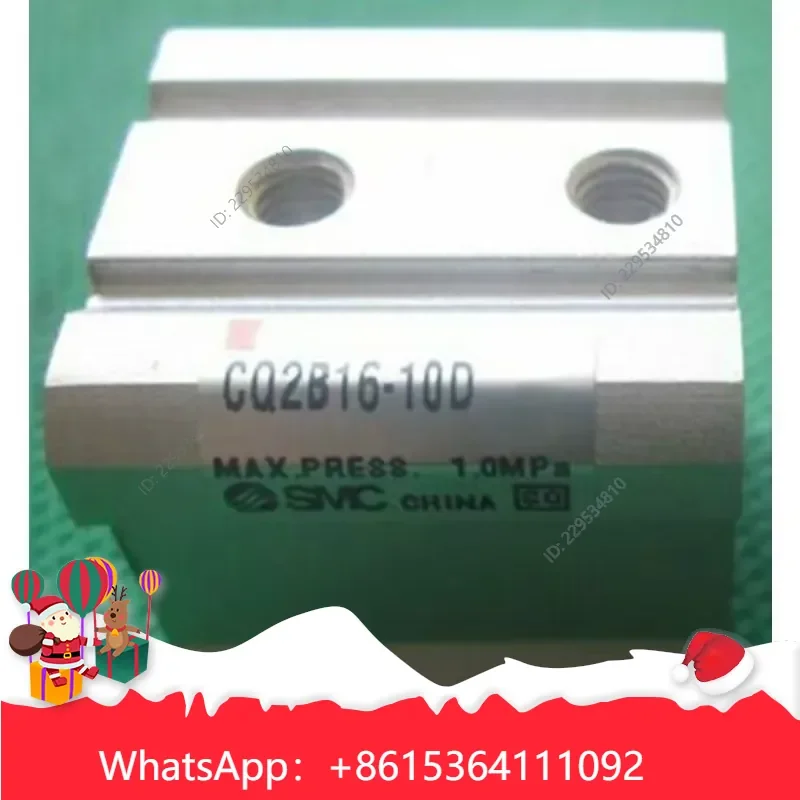 1pc for CQ2B16-10D Pneumatic Cylinder Compact Air Cylinder Double Acting Single Rod Compatible For Model，practical use
