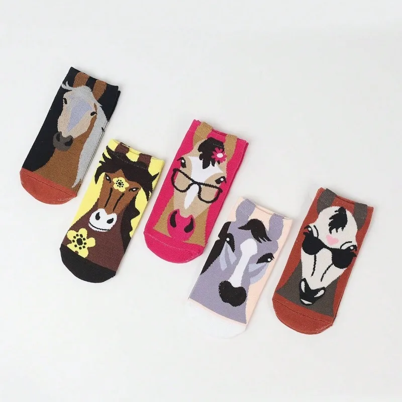 5 أزواج الربيع والخريف جديد شخصية المتخصصة الاتجاه الشارع الرجال الجوارب القصيرة عادية ومريحة في الهواء الطلق الرجال الجوارب 2025 #2