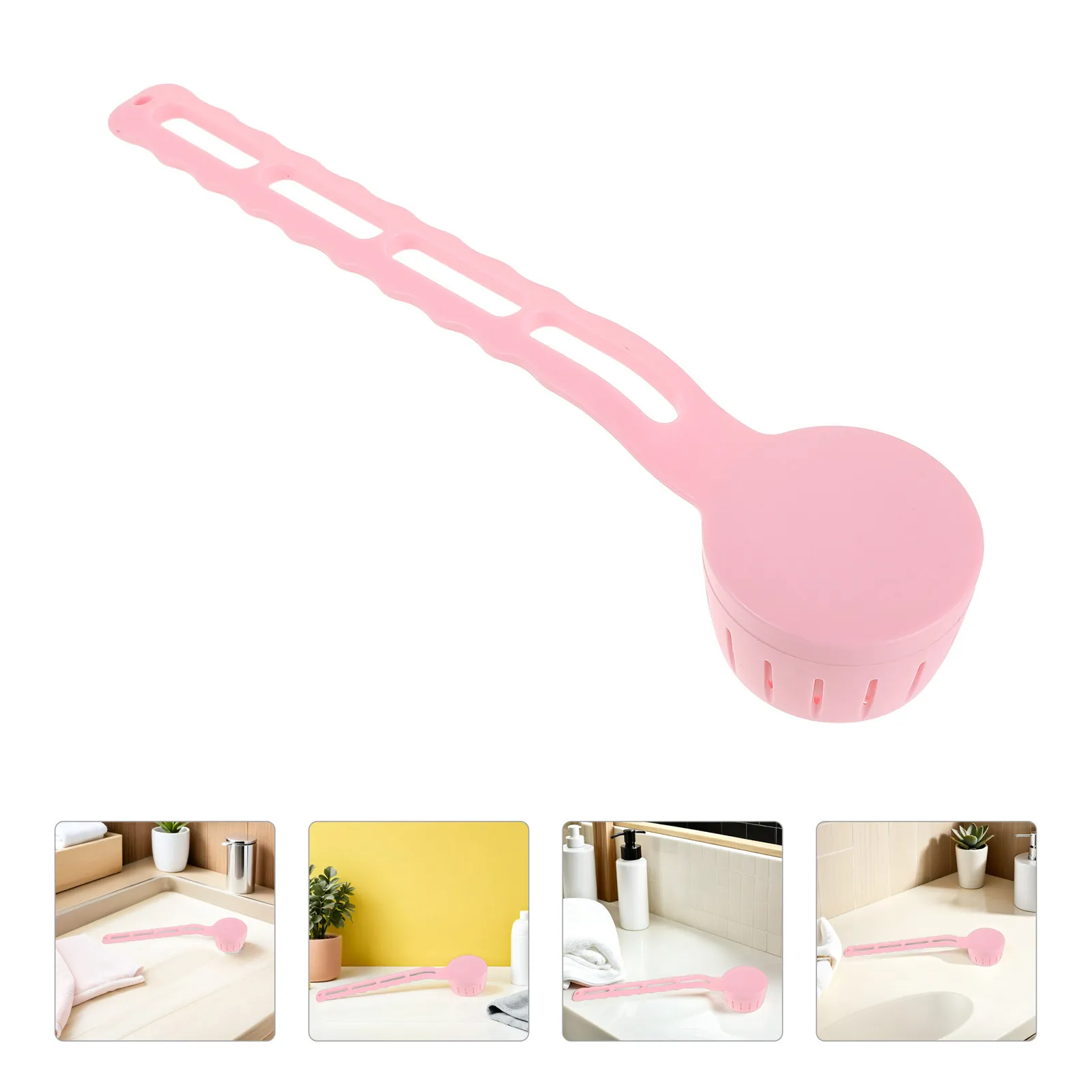 

Long Handle Back Scrubber Soft Body Brush Shower Bath Brush Exfoliating Cleaning Tool for Home Travel Back Scrubber Tool