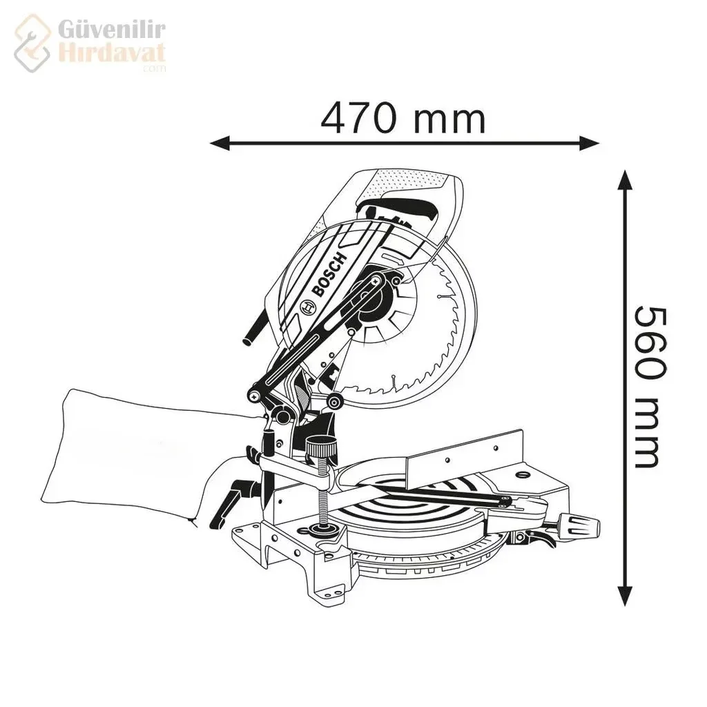 GCM12SD 15 Amp 12 Inch Corded Dual-Bevel Sliding Glide Miter Saw with 60 Tooth Saw Blade