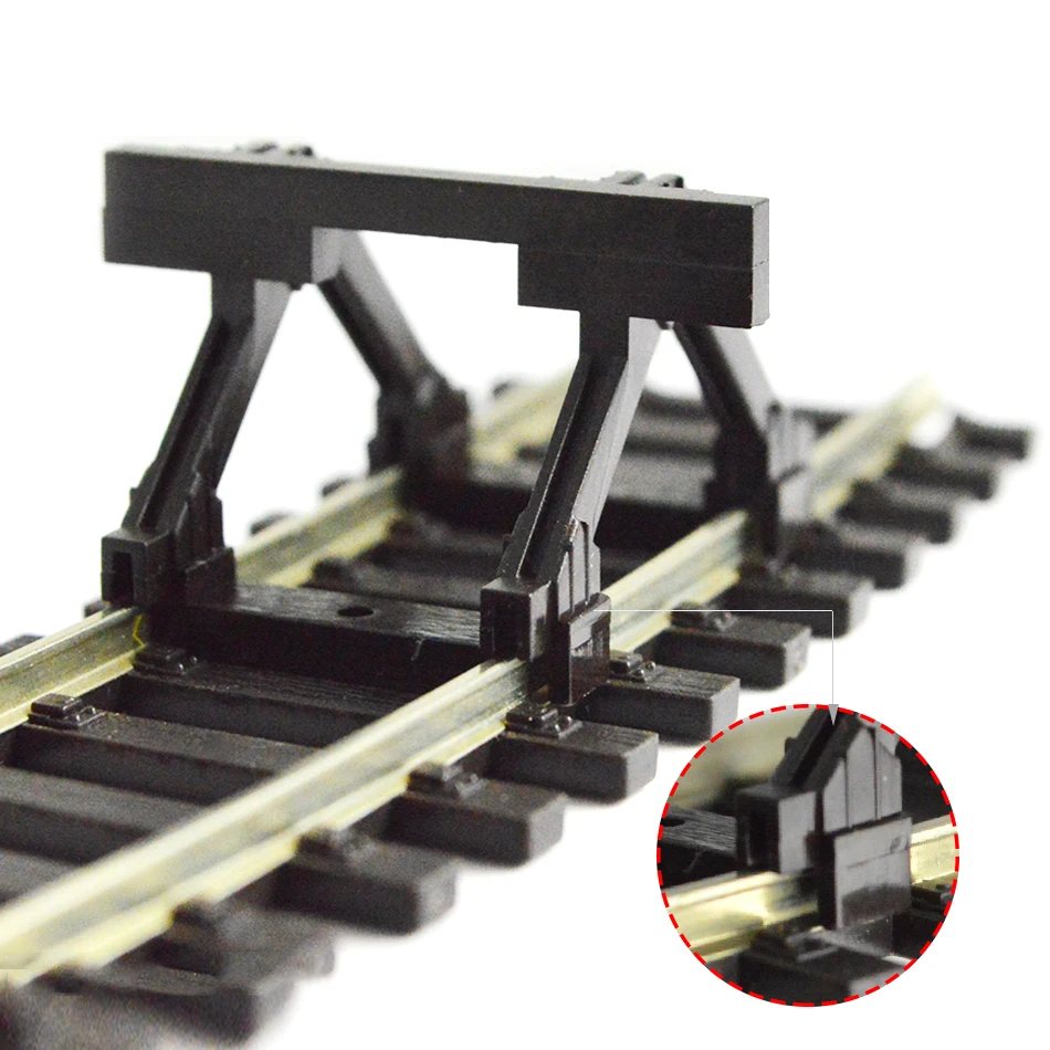 HO Railway Buffer Stop Modelo, Trem, Ferrovia, Resistência Track, Bumper Pump, Building Diorama, Cena Acessórios, 1Pc, 1:87