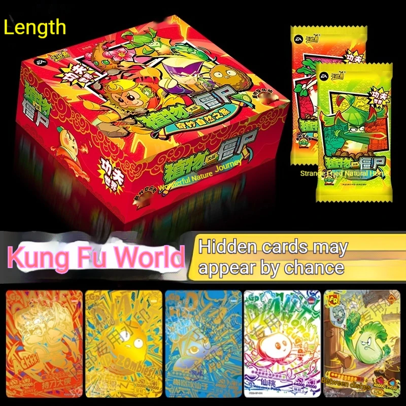 

Аутентичные коллекционные карты Plant vs Zombie Super Time-Space Adventure Second Wave KAYOU Коллекционная игровая коробка для карточек