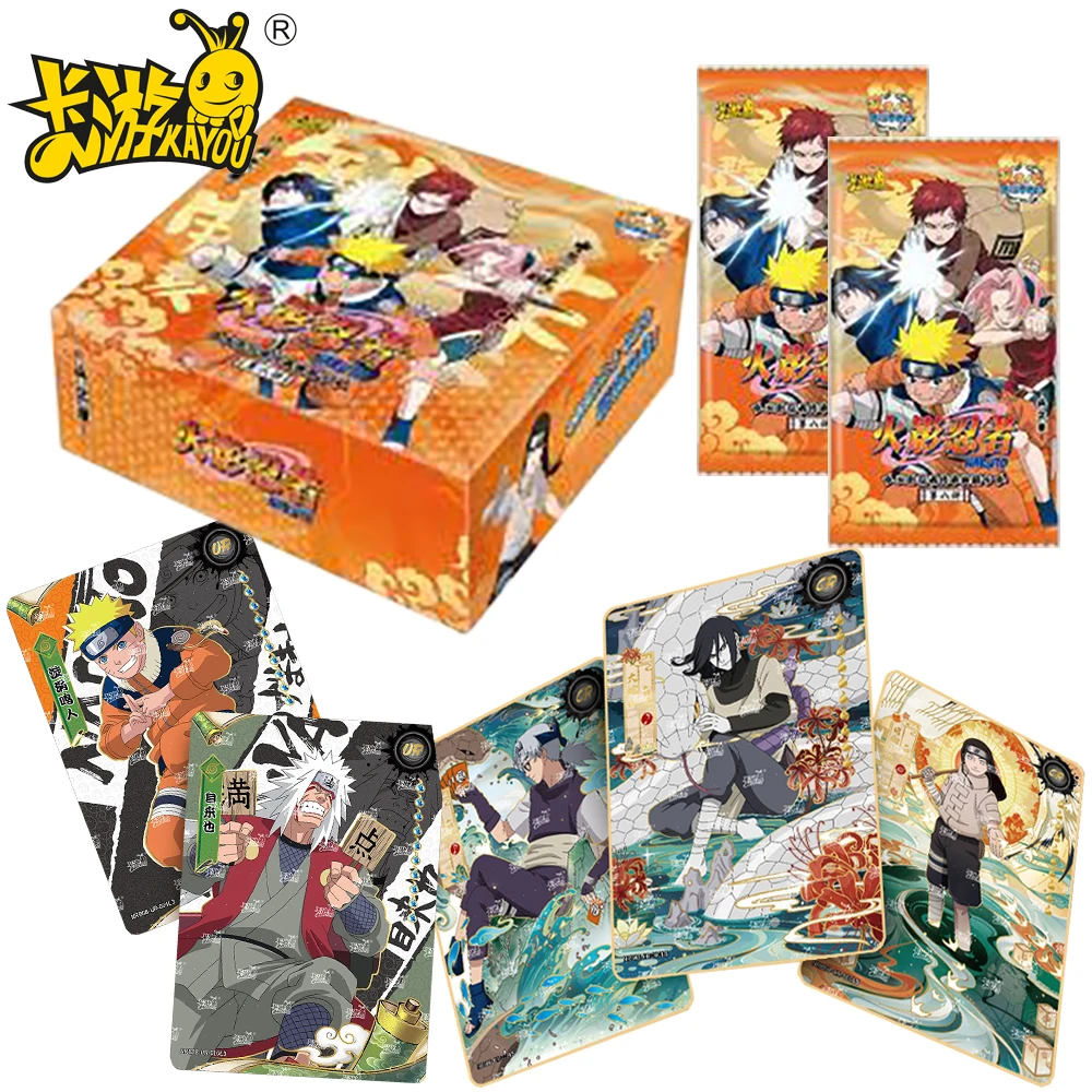 

KAYOU Original Naruto Collection Card Temari Nara Shikamaru Character Color Window Theme Card Children Cherish Anime Peripheral