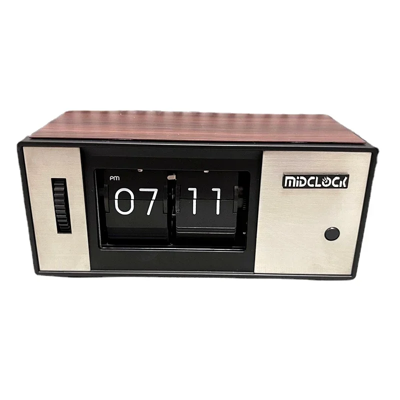 

Flip Page Digital Table Clock, LED Night Luminous Clock, Home Room Decoration Items, Desktop Gadgets, Futuristic Accessories