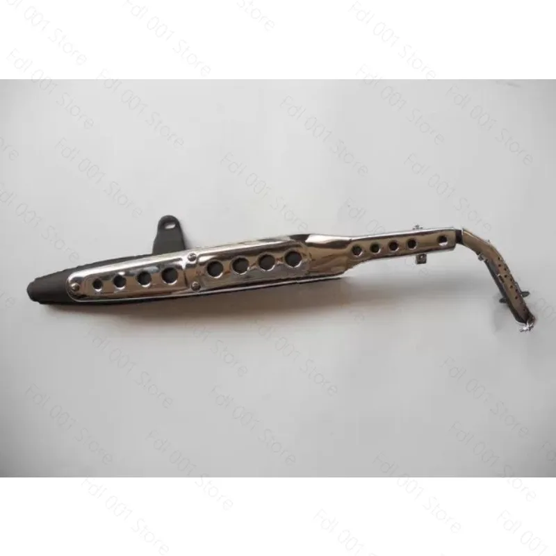 Motorcycle Original Exhaust Pipe Is Suitable For DAX70 Muffler JC70 CUB Modified Exhaust pipe Electroplating