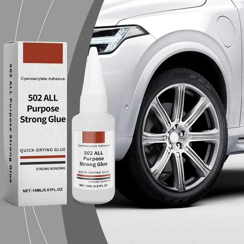 Tire Repair Glue Multifunctional Strong Glue Super Glue For Vehicle Tire Repair Sealant 15ml Tire Glue Perfect For Car