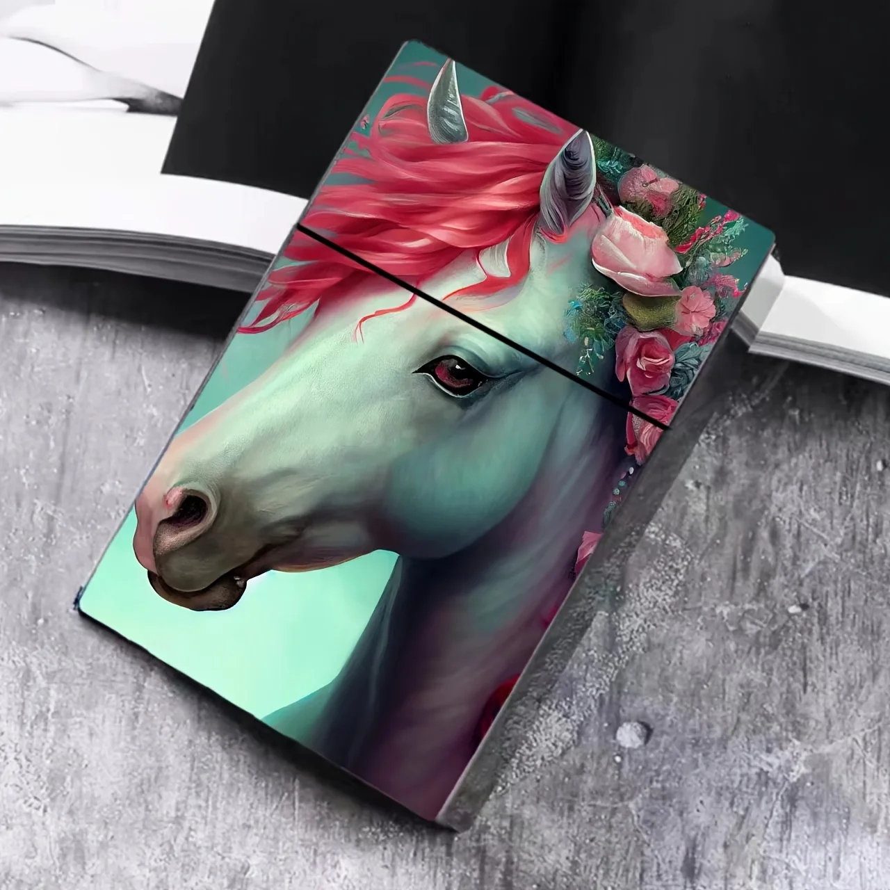 Men's Pegasus Unicorn Cigarette Case, Birthday Creative Gift, Cigarette Case