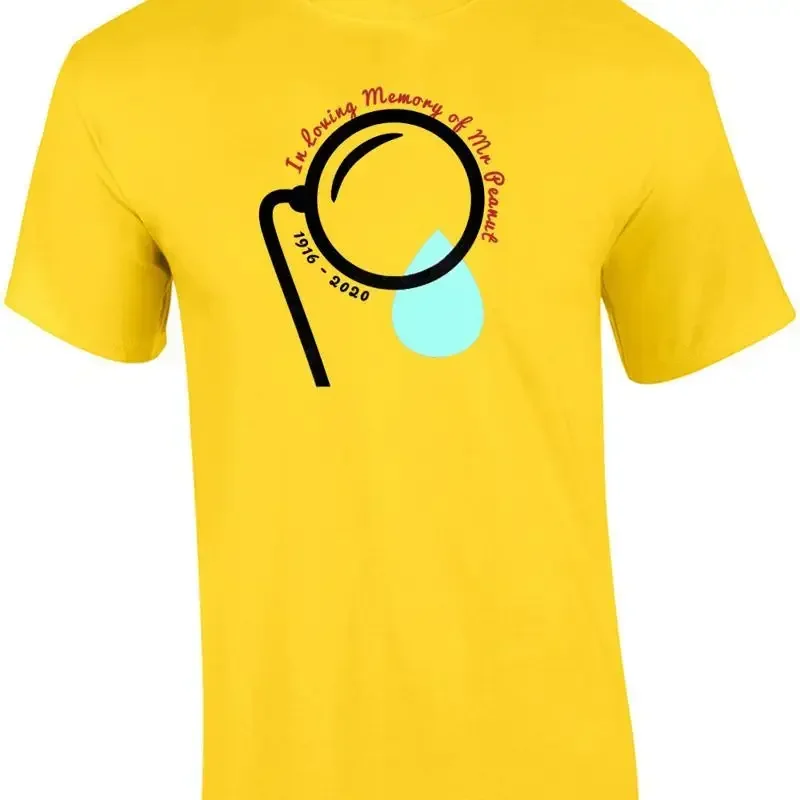 In Loving Memory of Mr Peanut Funny T Shirt