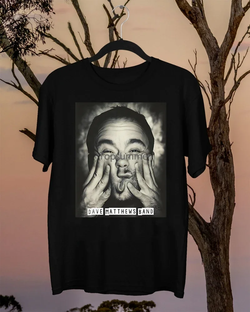 Dave Matthews Band T Shirt Black Size S M L 234Xl Ik620