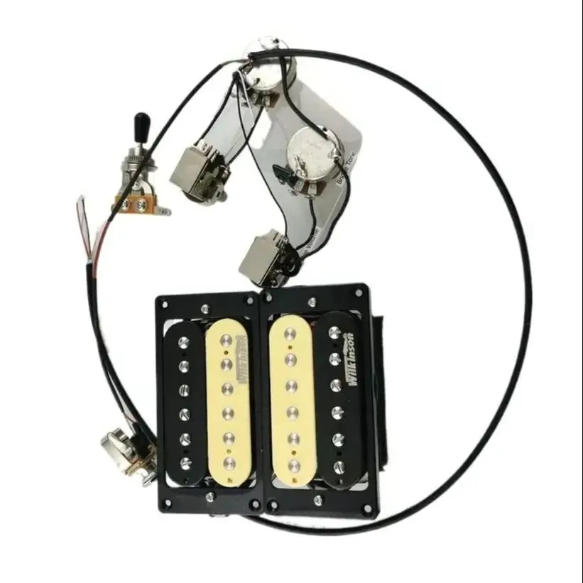 

Лидер продаж Wilkinson Ainico5 Humbucker звукосниматели для электрогитары 2V2T жгут проводов