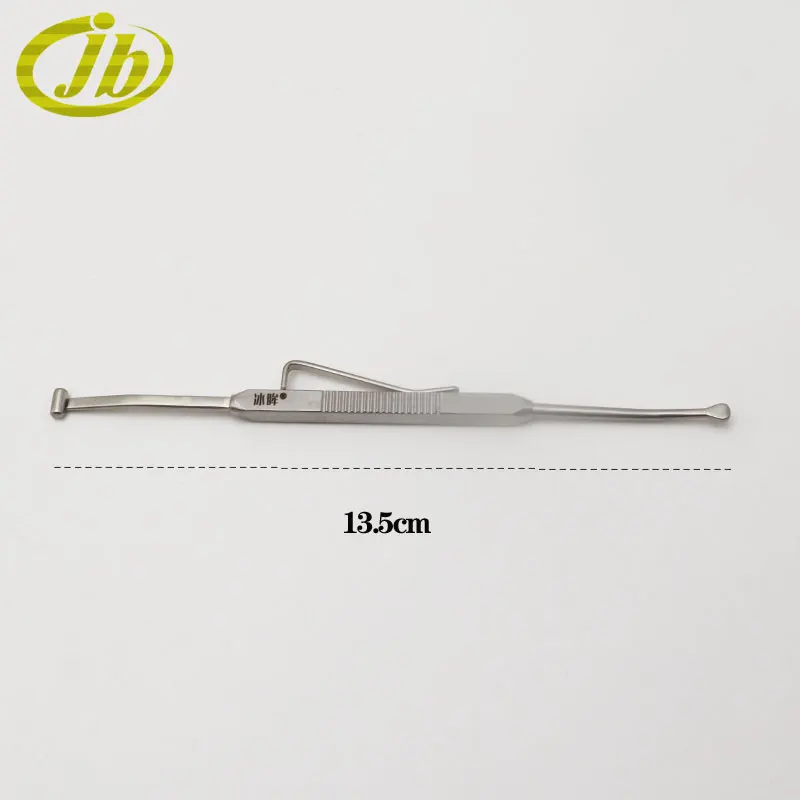 Ophthalmic instruments 13.5cm stainless steel Compression sclera double-end Scleral extrusion