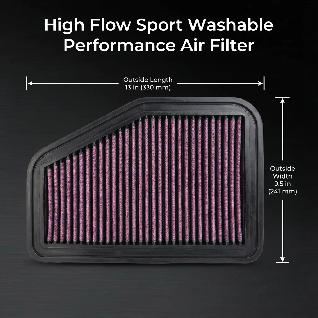 for Holden Commodore Calais VE VF VZ Statesman Caprice WM WN One Tonner VY 3.0 3.6 6.0 6.2 High Flow Sport Air Filter 33-2919
