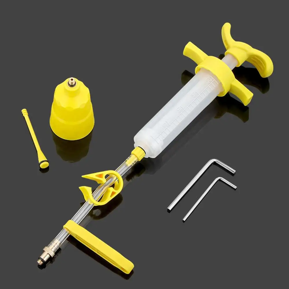 

Disk Brake Oil Injector Disk Brake Bleed Kit for L-twoo R3 R5 R7 R9 Road Mountain Bicycles Oil Injector Hex Wrench for Efficient