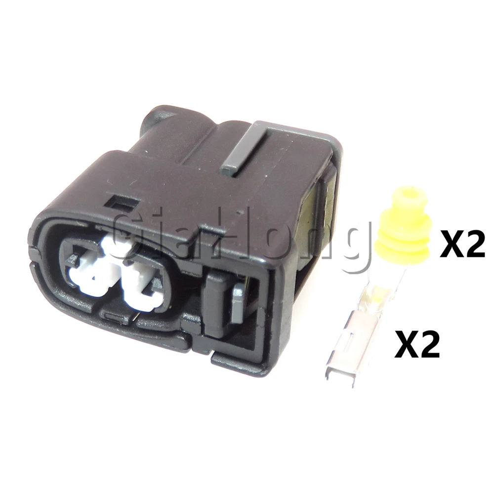 1 Set 2 Ways AC Assembly Car Ignition Coil Wire Cable Socket For Toyota 90980-11246 7283-8226-30 Auto Hydraulic Motor Connector