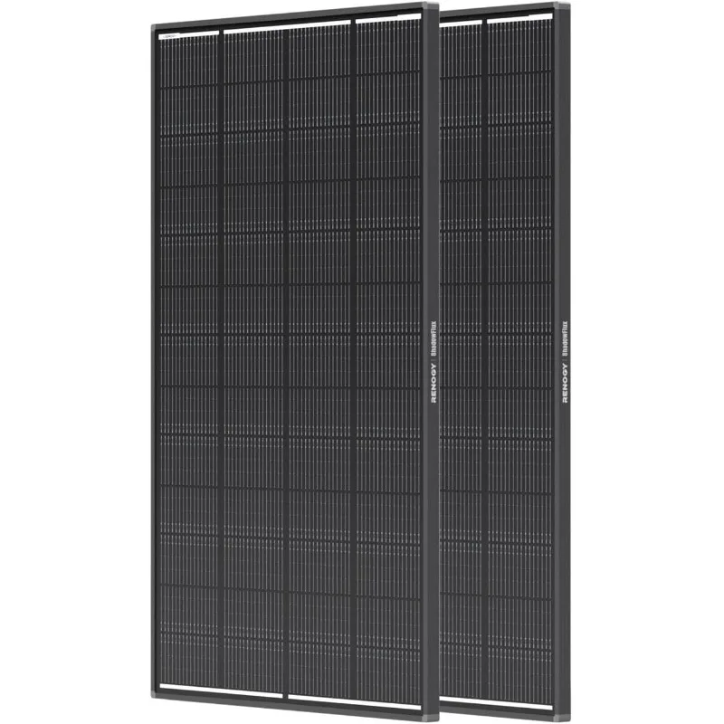 

Солнечная панель N-типа, 400 Вт ShadowFlux, 2 солнечных панели мощностью 200 Вт, 12 В, 16BB, 25% высокоэффективных фотоэлектрических модулей f