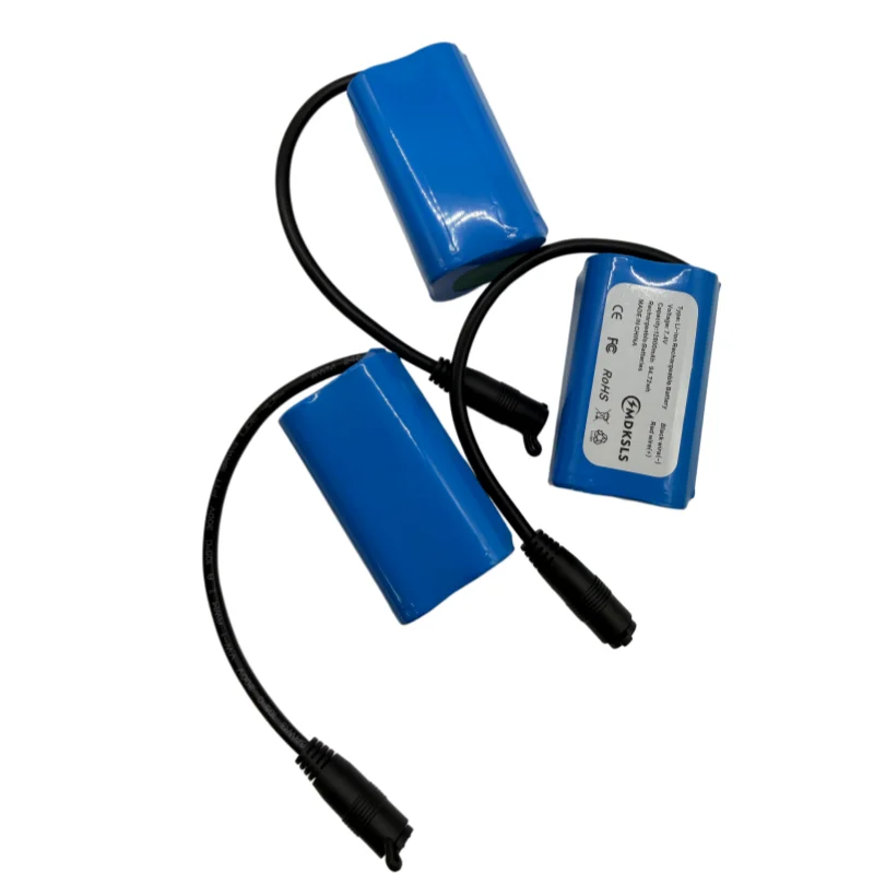 7.4V 6000mAh 12800mAh Battery For T188 T888 2011-5 V007 C18 H18 RC Fishing Bait Boat Accessories 7.4v аккумулятор для кораблика