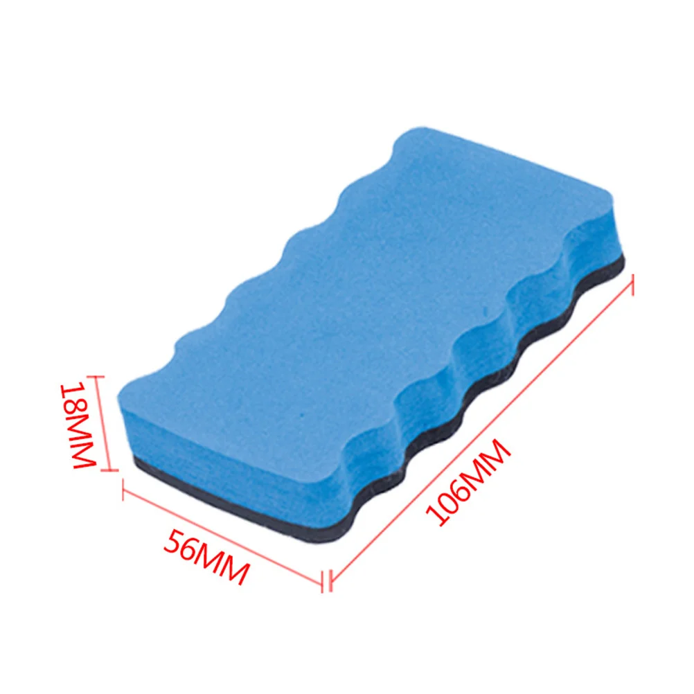 

9Pcs Colorful Whiteboard Eraser Magnetic Board Cleaner Dust-Free Chalkboard Wiper Portable Ergonomic Design for School Office