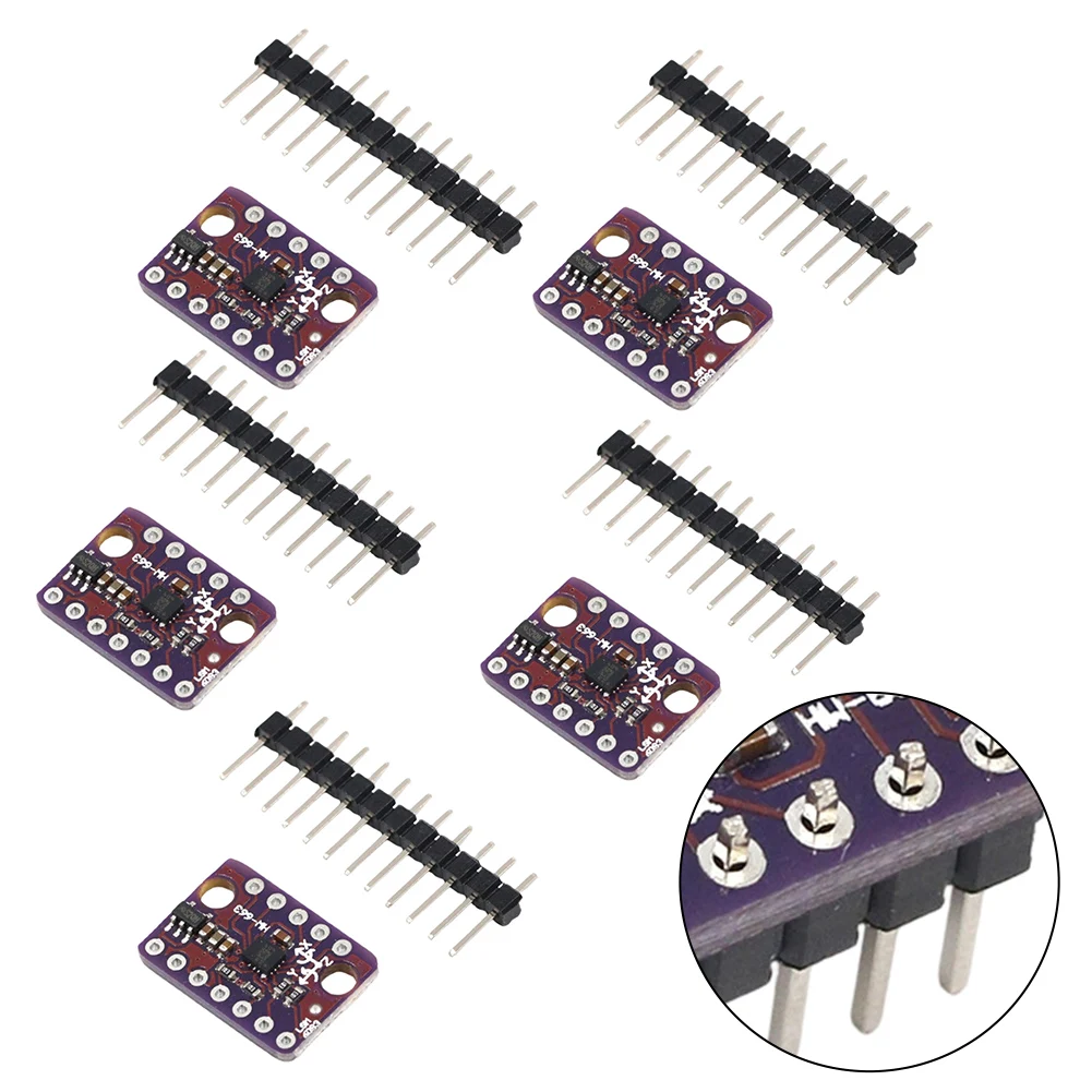 5pcs GY-LSM6DS3 Module Degree-of-freedom Motion Tracking Sensor Modules 6-axis Rate Gyro Gravity Accelerometer