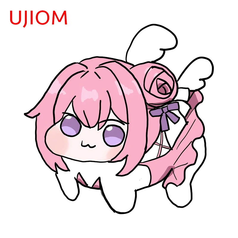 UJIOM Kawaii Creative Doro Wall Sticker Premium Unique Versatile Amusing Decal Portable Simplicity Charming Sticker Laptop
