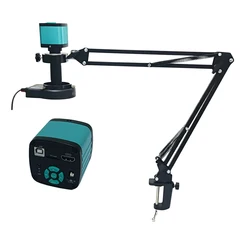 4K 48MP 1080P FHD Digital Microscopio Max 150X C-Mount Lens HDMI USB Industrial Microscope Camera For PCB Phone Repair Soldering